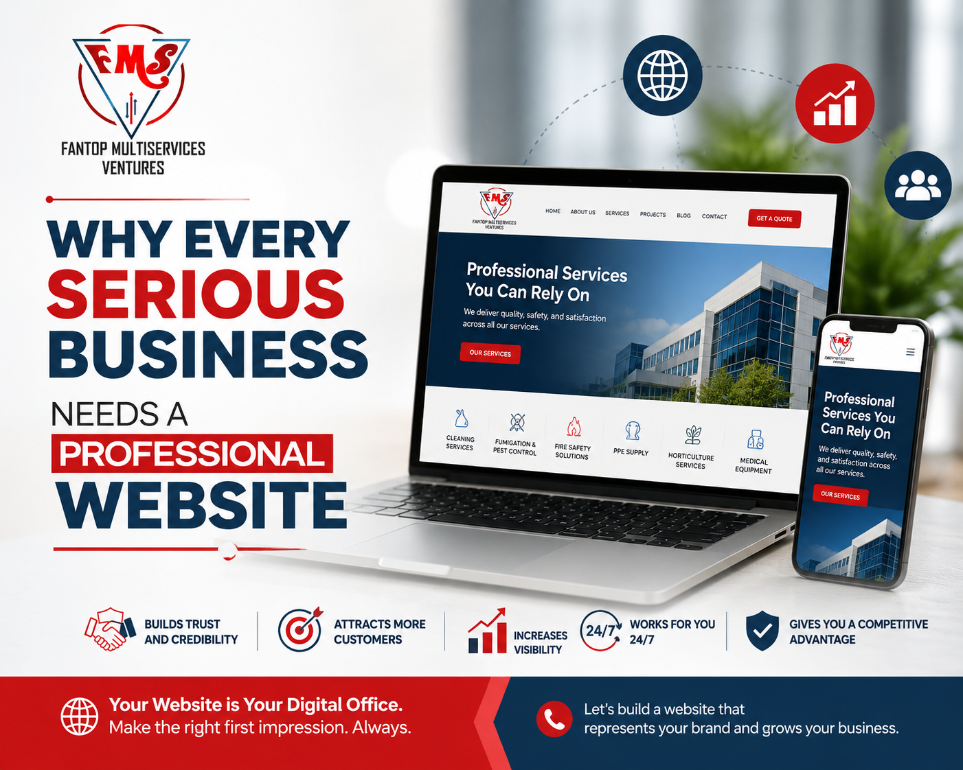 Why Every Serious Business Needs a Professional Website