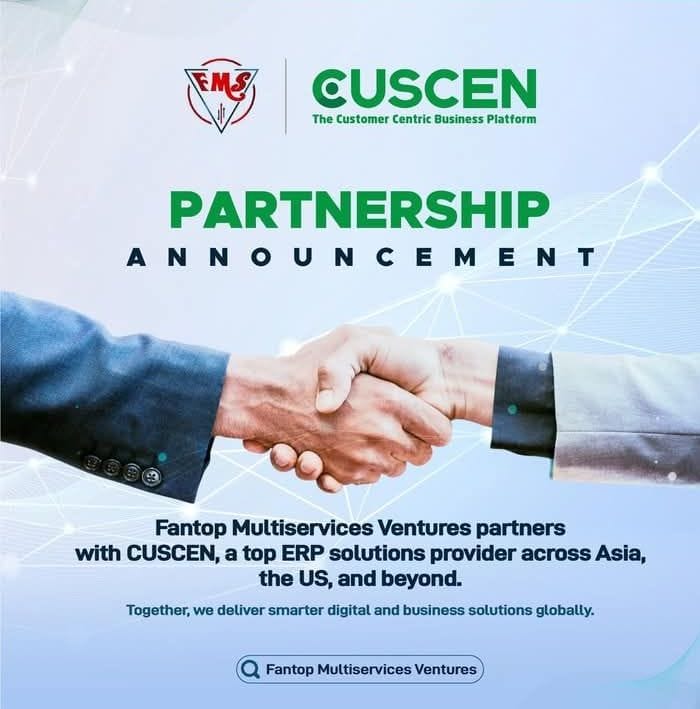 Fantop CUSCEN Partnership for Digital Solutions