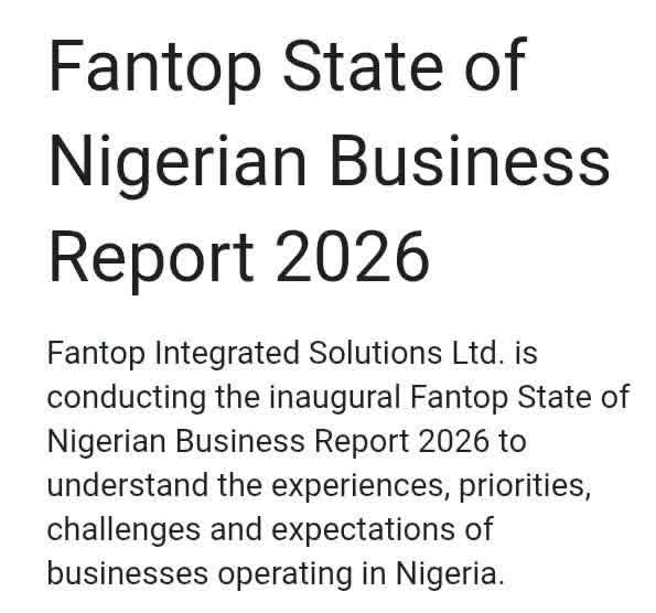 Nigerian Business Report 2026 By Fantop